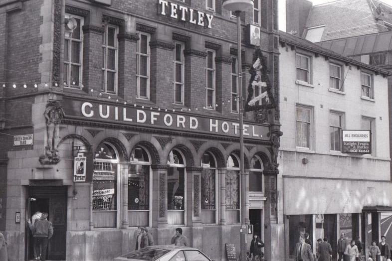 Time was called at The Guildford on The Headrow in the 1980s.