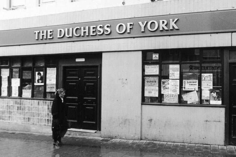 Best known for its live music, The Duchess of York on Vicar Lane also famously housed a settee on which Nirvana's Kurt Cobain allegedly slept on.