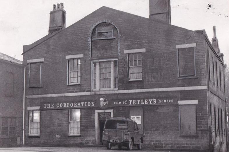 This photo rewinds to November 1964 and shows The Corporation on Camp Road in Leeds. It was demolished as part of Leeds City Council's redevelopment plans.