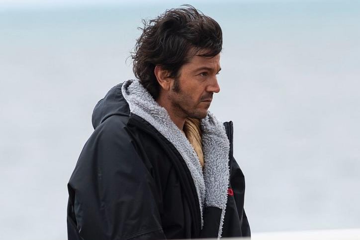 Diego Luna, is reprising his role as leading man Cassian Andor and was filming on Cleveleys beach this week for new 12-part Disney+ series Andor, a prequel to the hit movie Rogue One.