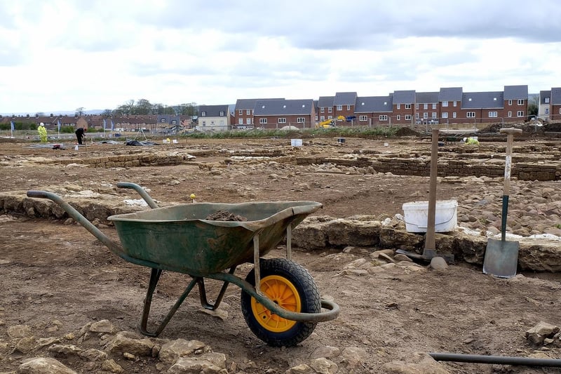 Archaeologists have been working at the site since its discovery in early 2020.