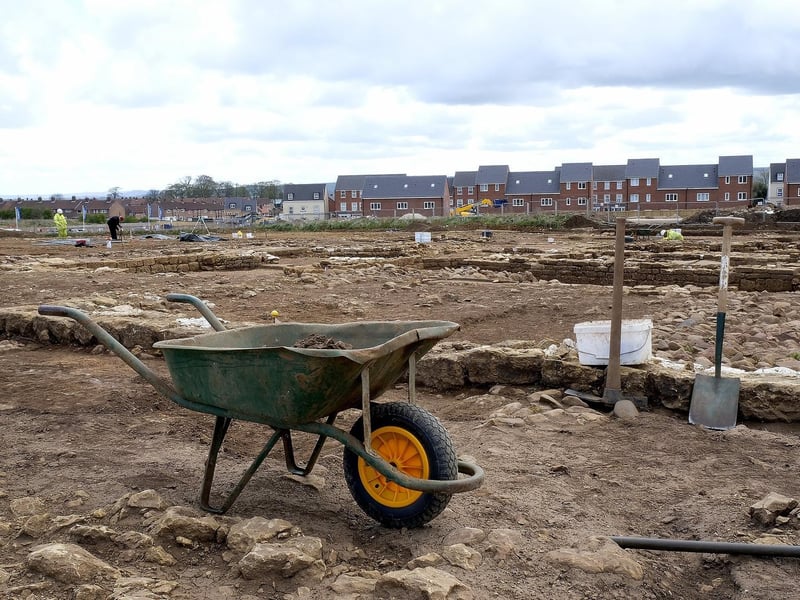 Archaeologists have been working at the site since its discovery in early 2020.