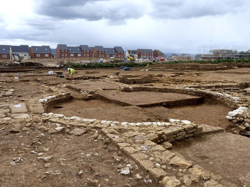 Earlier phases of the buildings date as far back as the 2nd Century AD.