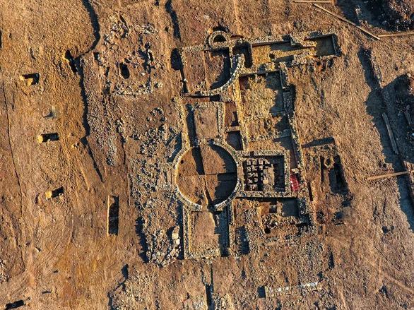 Aerial views reveal the full scale of the site.