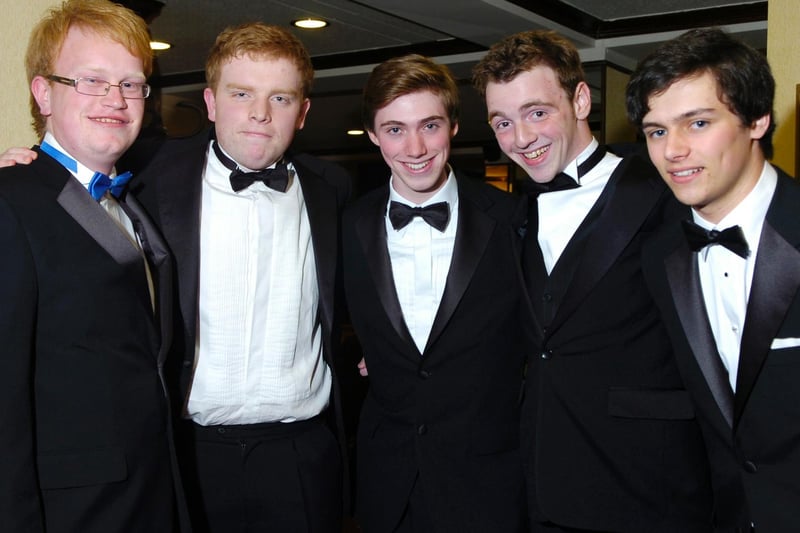 King Edward Queen Mary 6th form prom 2011
Tim Edmundson, Robert Stone, Lawrence Vincent, Daniel Petho and Stuart Flegg.