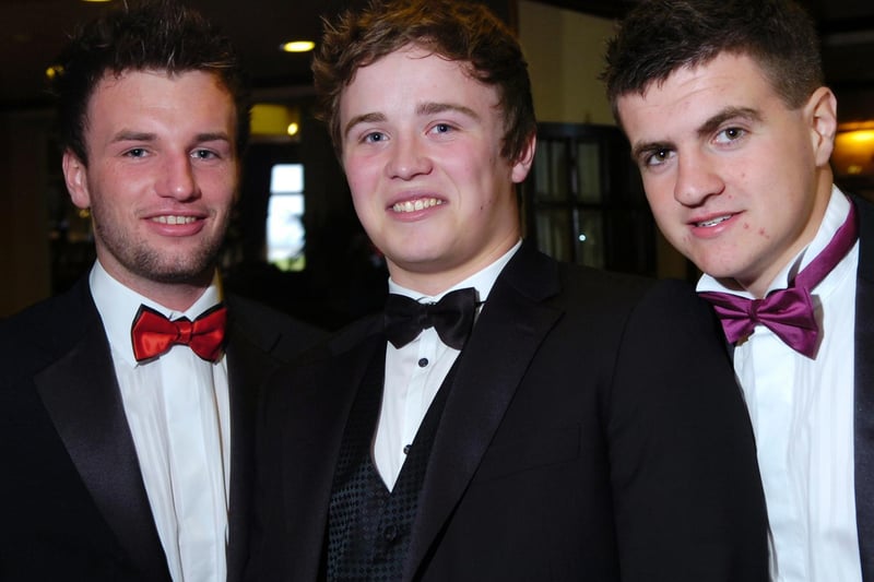 King Edward Queen Mary 6th form prom 2011
Christian Williams, Ross Collins and Alistair Marquis-Carr.