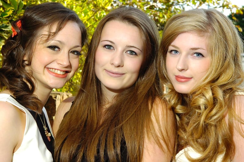 Lytham St Annes High School sixth form prom, 2011
Sarah Jackson, Holly Lord and Emily Hardwick.
