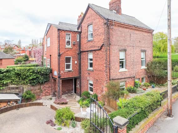 Three-storey home of character in a great spot, with gardens