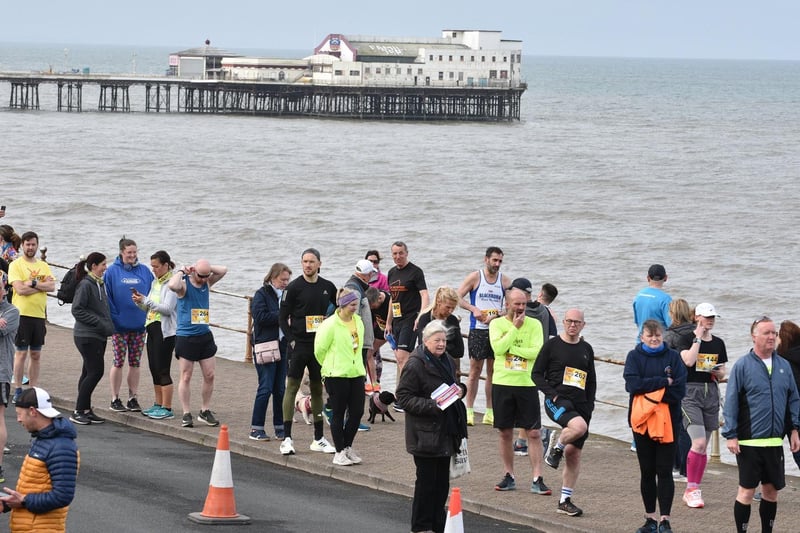 Runners prepare for the Blackpool Bounce Back 10k