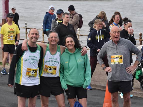 All smiles in the fresh air as seasoned runners take part in the Blackpool Bounce Back 10k