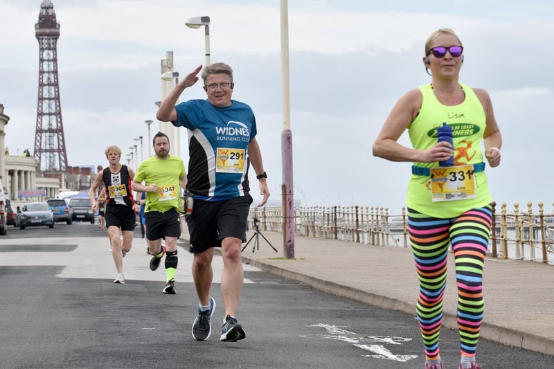 Runners braced the chilly May conditions for the Blackpool Bounce Back 10k