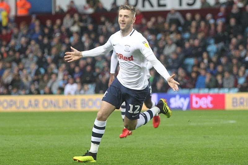 Paul Gallagher came off the bench to score in PNE's 3-3 draw against Aston Villa and Villa Park.