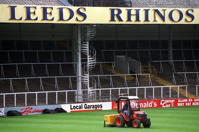 The south stand at Headingley was set to be redeveloped.