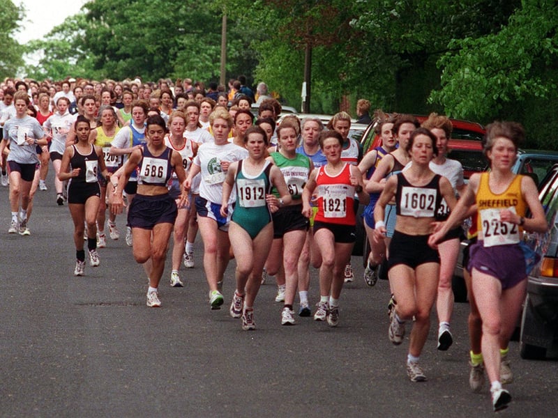 More than 2,200 women took part in the Leeds Race for Life at Roundhay Park in aid of Imperial Cancer Research.