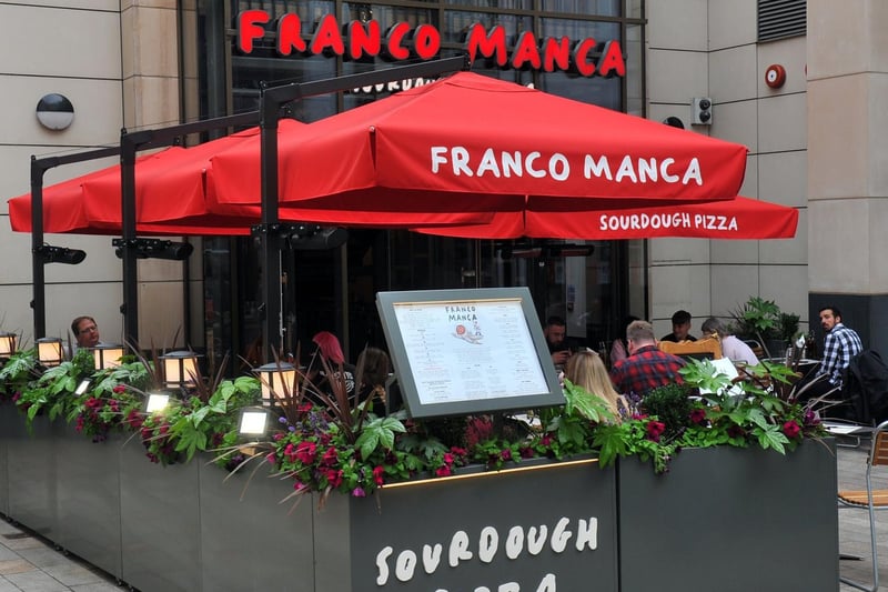 Franco Manca is currently open for outdoor dining but is set to reopen on May 17. There is no booking system in place instead people are asking to join a 'virtual queue' system when they are in 500m of the restaurant and the staff will text the guests when the table is ready.