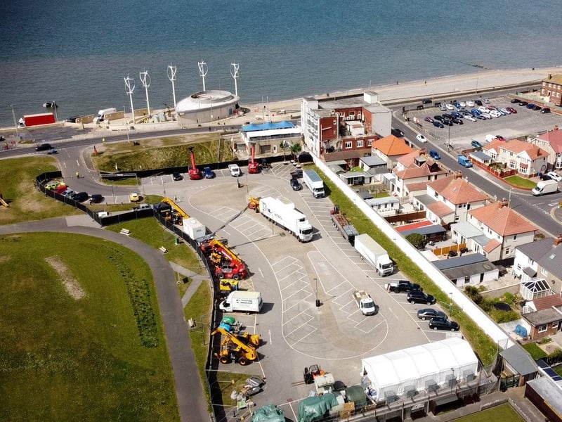 Production underway for Star Wars Andor in Cleveleys