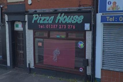 Pizza House, 85 Bolton Street, Chorley, PR7 3AG | 4 star | Last inspected March 12, 2021