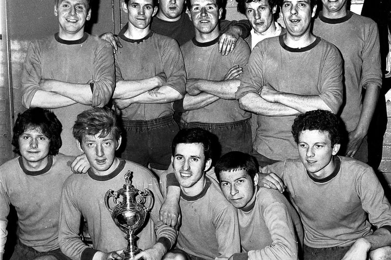 Almond Brook FC football champions in Wigan in 1969