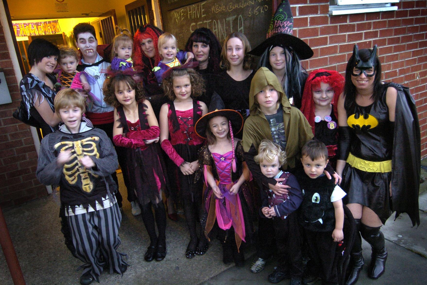 A Halloween fundraiser at Whitby Rugby Club raises cash for a neonatal unit in Middlesbrough.