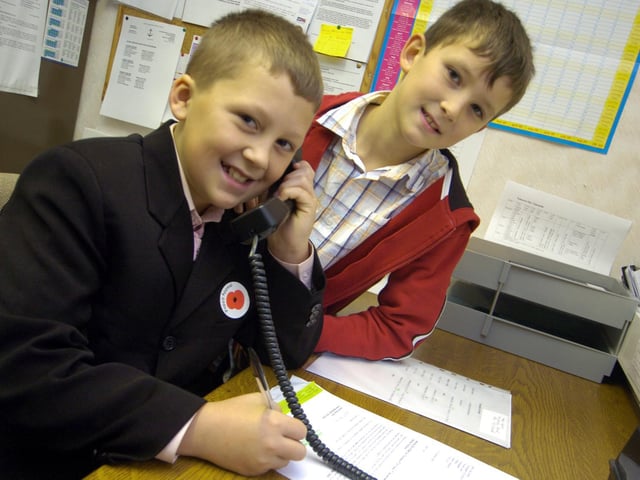 Pupils take over Fylingdales School for the day.
