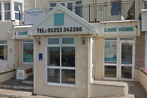 Feng Shui House Care Home / 661 New South Promenade, Blackpool, FY4 1RN / Inadequate / Inspected May 22, 2021