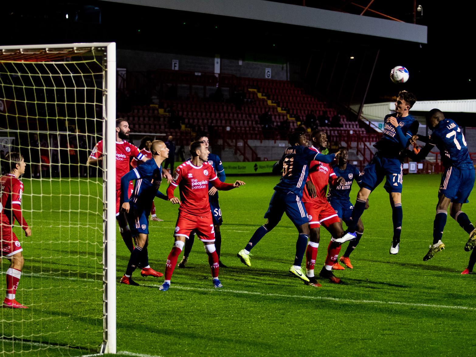 Crawley Town v Arsenal u21s