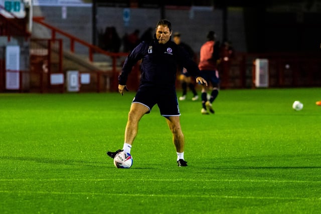 Crawley Town assistant manager Lee Bradbury
