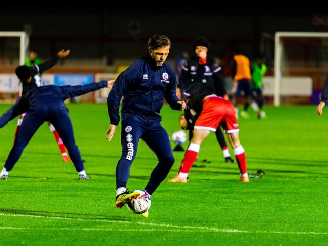 Dannie Bulman, who took charge of the team with Lewis Young and Lee Bradbury