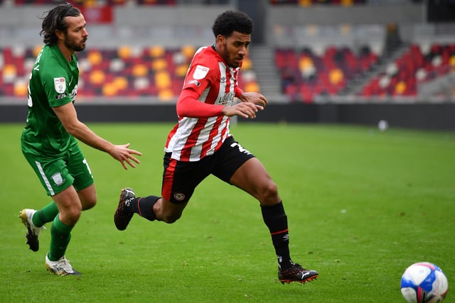 DOMINIC THOMPSON (Brentford to Swindon, loan):  This dashing left-back has already made a positive impression at Swindon. (Photo by Justin Setterfield/Getty Images) 775557232