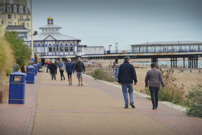 The Pier area has had 1,512 people underthe age of 70 vaccinated -  24 per cent of that area's population.