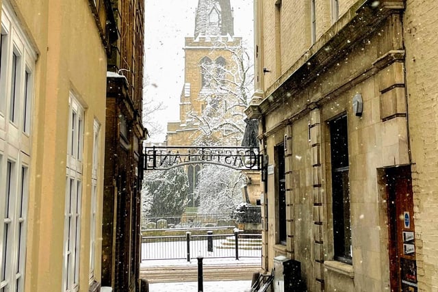 Bedford in the snow (Picture by Donna Milligan)