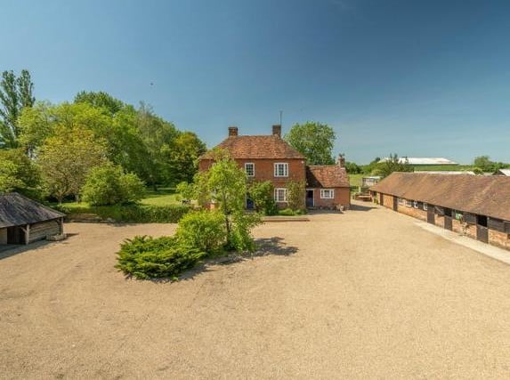 This Grade II listed period home in Westcott is the most expensive house on the market in Aylesbury Vale right now. Photos: Zoopla and Knight Frank