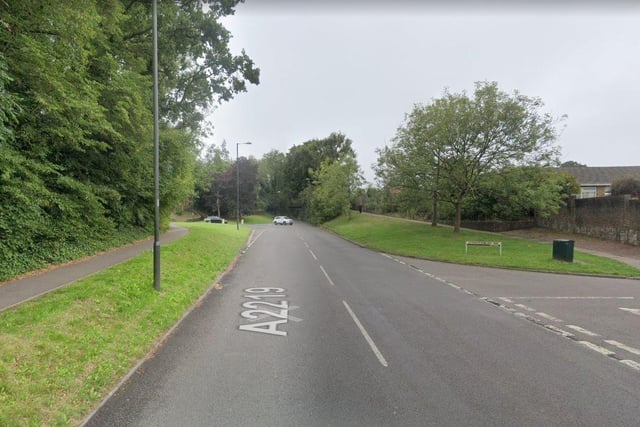 Southgate has seen rates of positive Covid cases fall by 34.8 per cent, from January 14 to January 21. Photo: Google Streetview