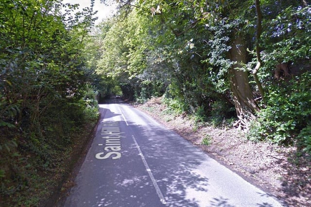 East Grinstead West & South has seen rates of positive Covid cases fall by 4.2 per cent, from January 14 to January 21. Photo: Google Streetview