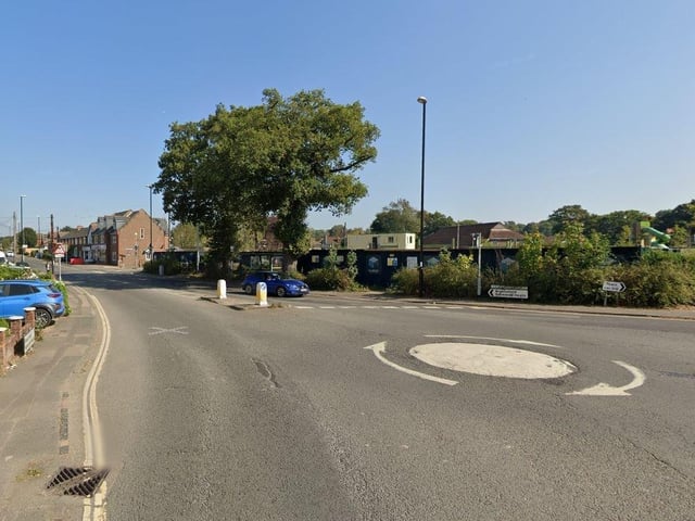 Burgess Hill East has seen rates of positive Covid cases fall by 12.5 per cent, from January 14 to January 21. Photo: Google Streetview