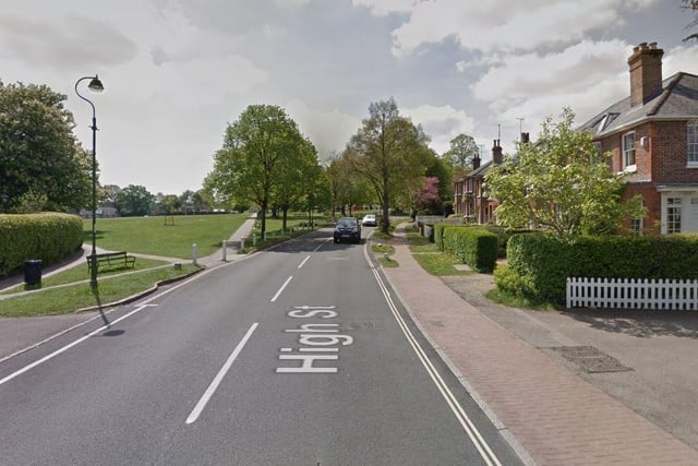 Haywards Heath North East has seen rates of positive Covid cases fall by 17.9 per cent, from January 14 to January 21. Photo: Google Streetview