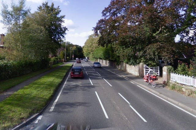 East Grinstead East has seen rates of positive Covid cases fall by 42.5 per cent, from January 14 to January 21. Photo: Google Streetview