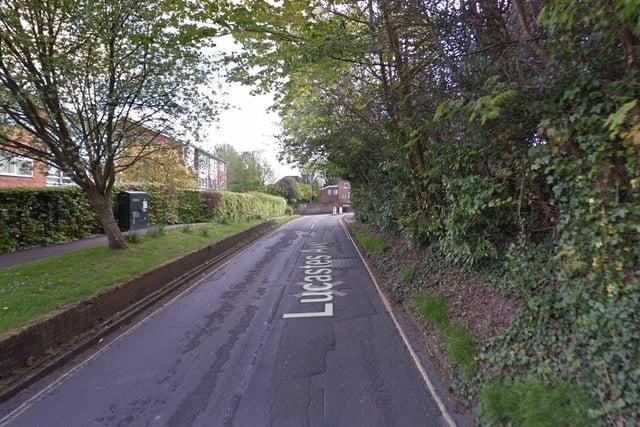 Haywards Heath West has seen rates of positive Covid cases fall by 41.5 per cent, from January 14 to January 21. Photo: Google Streetview