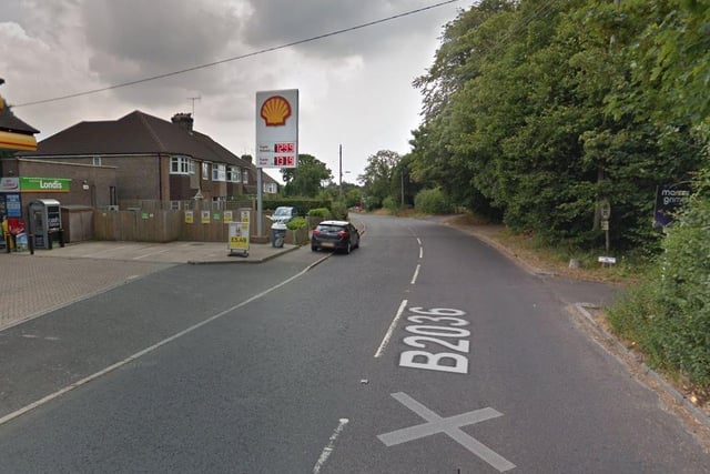 Haywards Heath South & Cuckfield has seen rates of positive Covid cases fall by 45.3 per cent, from January 14 to January 21. Photo: Google Streetview