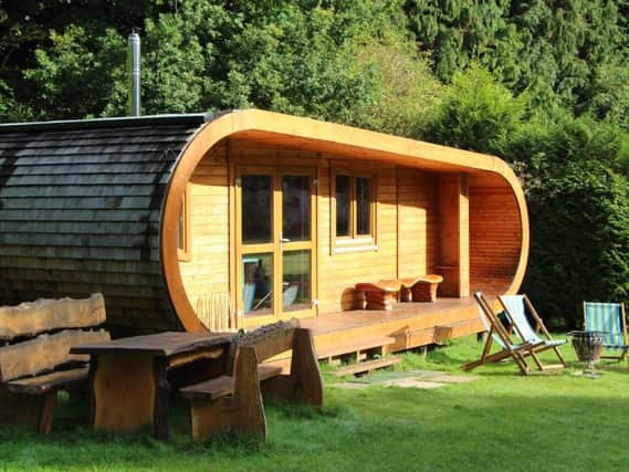One of the properties you can stay in at Blackberry Wood