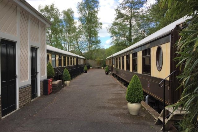 There are two rooms available in the beautiful Station House building itself, and a further eight rooms in the authentically-converted Pullman carriages.