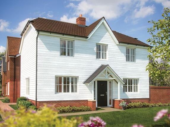 Downstairs, this four-bedroom detached has plenty of room to work, relax and entertain, while upstairs two of the bedrooms have en-suites, so everyone will have a space they can call their own. Price: £474,995