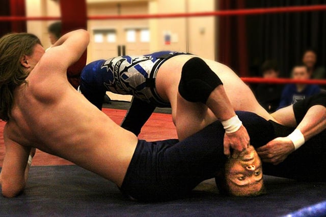 Wrestling came to Uckfield as Premier Promotions staged their first event at the Civic Centre featuring an American Rumble spectacular / Pictures by Ron Hill