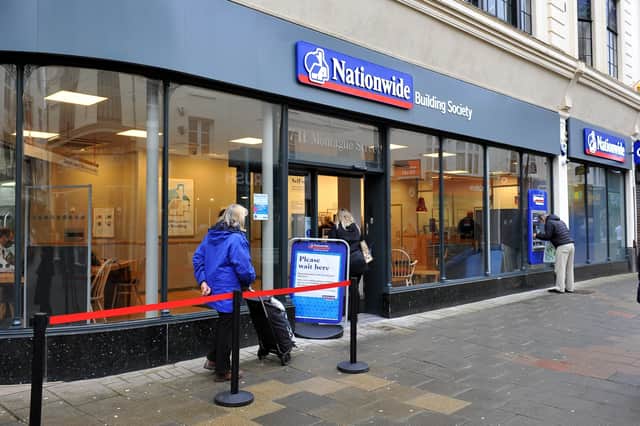 Nationwide Building Society in Worthing town centre reopens after a refit. Picture Steve Robards SR2102041