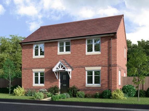 This stunning three-bedroom home has a dual aspect lounge and kitchen, laundry room and master bedroom with en-suite, garage and parking. Price: £444,995