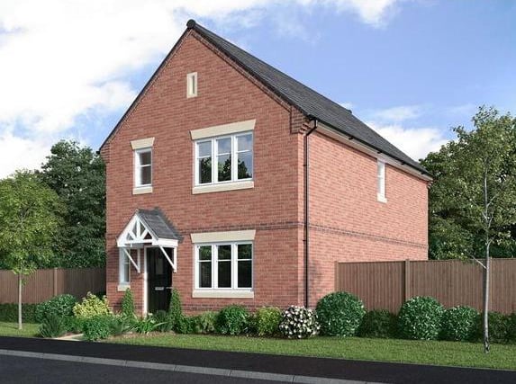 This three-bedroom detached benefits from an open-plan kitchen, en-suite to the master bedroom, rear garden, allocated parking and a 10-year NHBC warranty. Price: £415,000