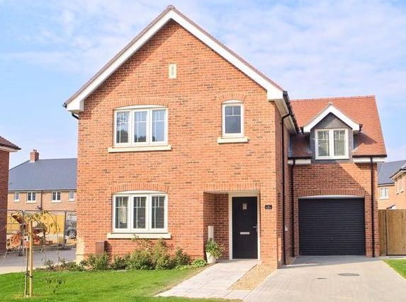 This beautiful four-bedroom detached is in new condition throughout and had two en-suites, a kitchen/diner with integrated appliances, underfloor heating on the ground floor and is only a short drive from the beach. Price: £469,950