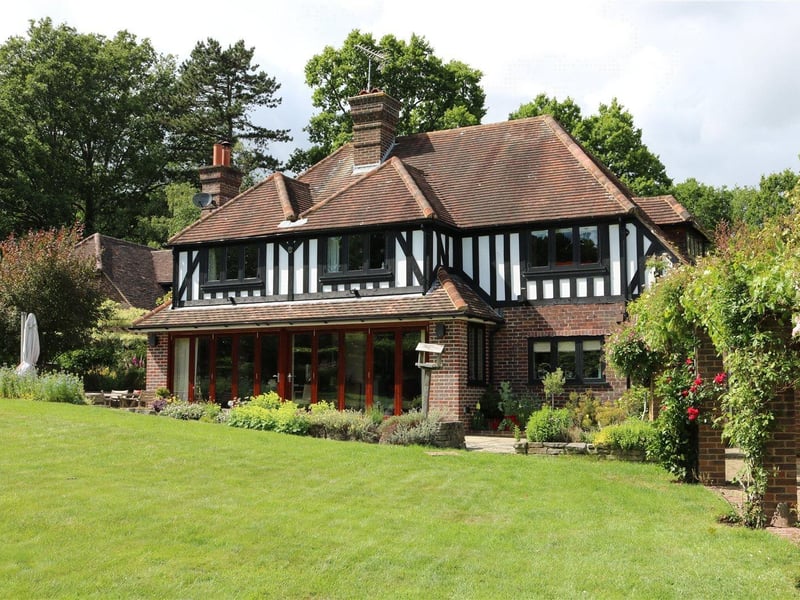 A beautifully presented and much improved family house benefiting from attractive rural views, delightful landscaped gardens and a superb annexe. Price: £1,200,000.