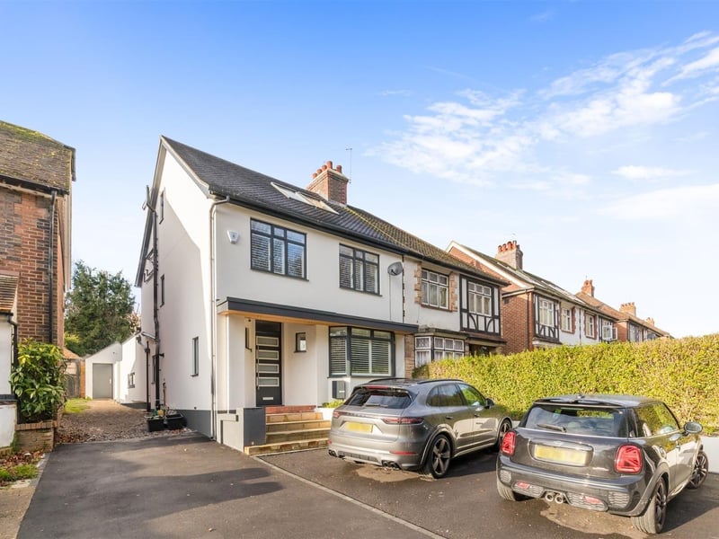 Remodelled and extended four bedroom family home offering the highest level of modern living. Price: £550,000.