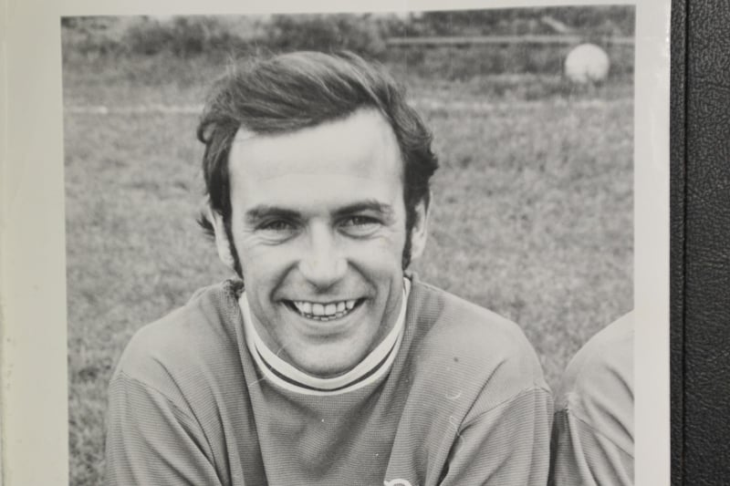 TOMMY ROBSON: Position: Left wing. 1973-74 apps/goals: 46/9. Posh and the city of Peterborough mourned the passing of the club’s record appearance-maker last October.
He became as loved for his personality in a 52-year association with the club as for his 559 appearances and 128 goals. He didn’t miss a game in the Fourth Division title-winning season and often popped up with useful goals or assists with pinpoint centres to Jim Hall and John Cozens. In a tough field Robson was named player-of-the-season in 1973-74.
“I knew where Tommy would cross it and he knew exactly where I would want the ball,” Cozens stated. “He was a dream to play with.” Robson started his career at Northampton and served Chelsea and his local club Newcastle before joining Posh in 1968. He went on to work in the newspaper and car industries and carried out several roles at Posh.